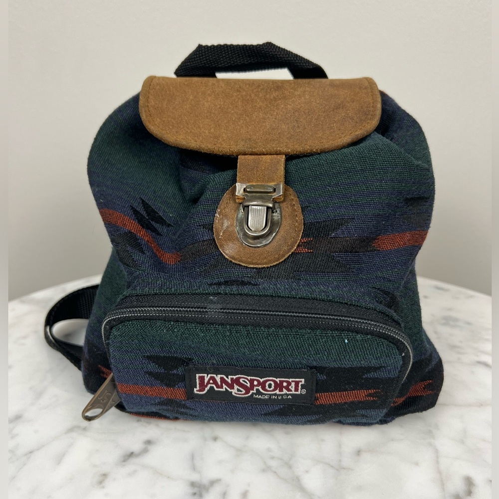 Vintage 90's Jansport Mini Backpack - Picture 2 of 15